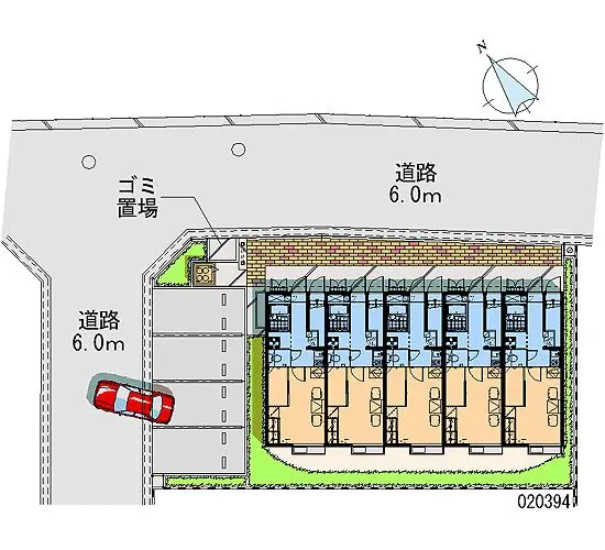 大津市本堅田４丁目 月極駐車場